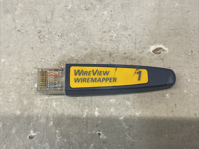 Fluke Networks WireView Wiremapper Network Cable Tester for MS2 & MS-POE tester