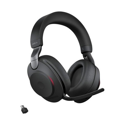 Jabra Evolve2 85 kabelloser Stereo Kopfhörer (UC, USB-C)-Schwarz MS Office (G10)