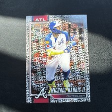 2026 Topps Michael Harris II Spring Training Foil Parallel #310 Atlanta Braves