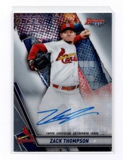 2019 Bowman's Best #B19-ZT Zack Thompson Best of 2019 Autographs
