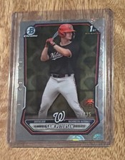 2026 Bowman Chrome 1st Bowman Sam Petersen Special Refractor /35 Nationals