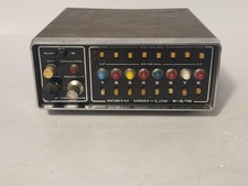 Vintage Robyn High-Low 8 8/16 Desktop VHF Monitor Receiver Brown 16 Ch Analog