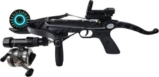 80 Pound Self-Cocking Pistol Crossbow with Cobra System Limb with 3 Bolts NEW 