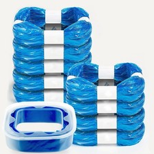 Pack of 9 - Diaper Pail Refills Bags Compatible with 9, Blue
