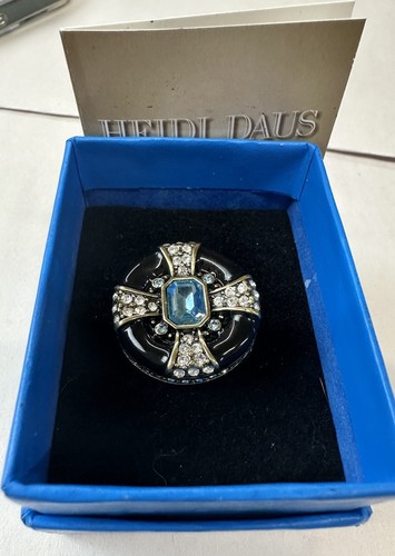 Bague Heidi Daus Auraborialis Avec Perle Et Topaze – Neuf En Boîte (NIB), Jamais Porté