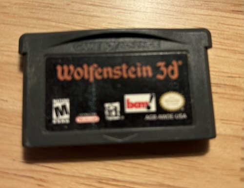 Wolfenstein 3D Game Boy Advance GBA - Nur Kart getestet & funktioniert
