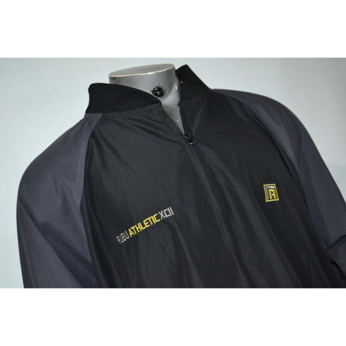 Vintage Y2K Style FUBU Mens Size 2XL Athletic Jacket Black Gray Hip Hop - Picture 6 of 7