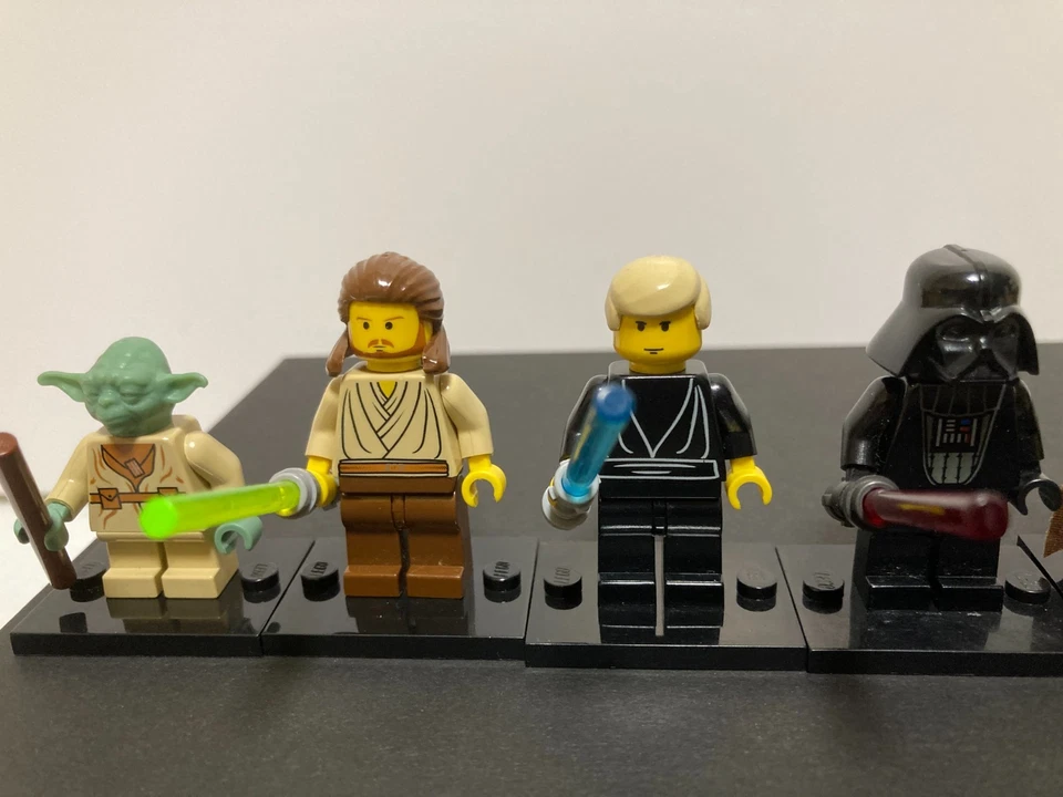 LEGO Star wars Luke Yoda Dooku Vader  Minifigure Retired from Japan - Image 3 of 4