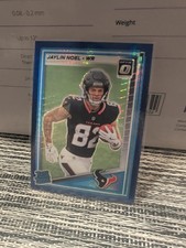 2025 Panini Donruss Optic - Rated Rookie Jaylin Noel #241 Blue Hyper Prizm (RC)