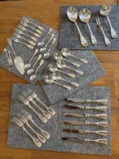 BSF Silberbesteck 90er -Palais-  42tlg. Menu-Set/Kaffee-Set/Vorlegebesteck