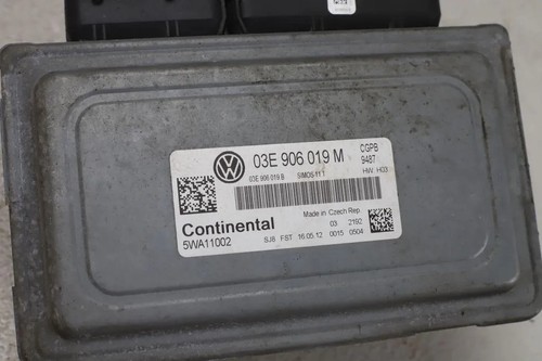 VW POLO 9N Motorsteuergerät ECU 5WA11002 03E906019M 1.20 Petrol 2011 33278988