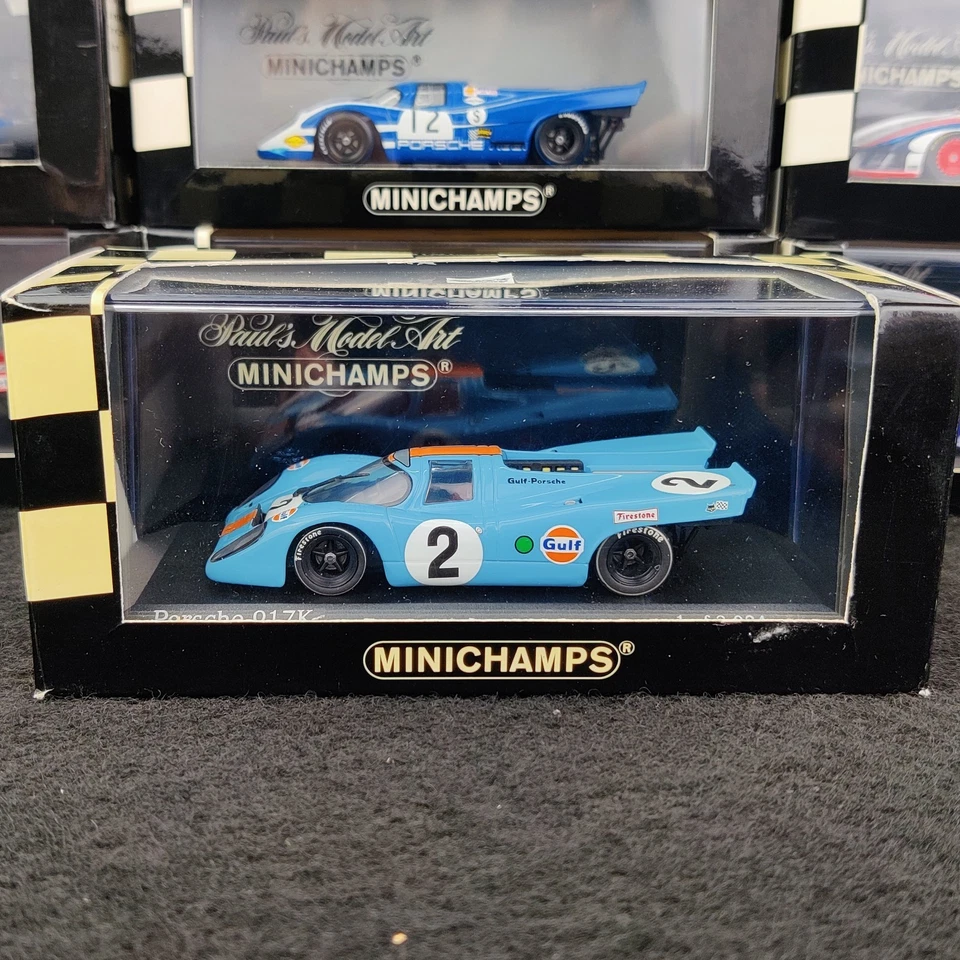 MINICHAMPS PORSCHE 917 K GOLF WINNER 24H DAYTONA 1970 #2 RODRIGUEZ 1:43 IN... - Immagine 2 di 4
