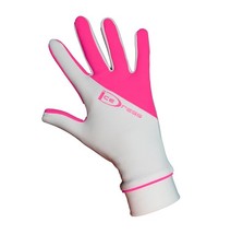 IceDress Two Color Thermal Figure Skating Gloves Sport White/Pink 