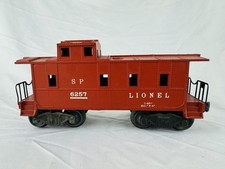 Lionel SP Type No. 6257 Red Caboose Vintage Postwar Model Railway Train G-3