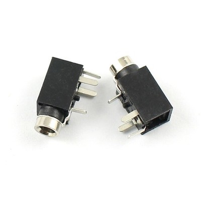 5Pc PJ210B Headphone Jack 2.5mm Audio Connector Socket Female 4 Pin DIP