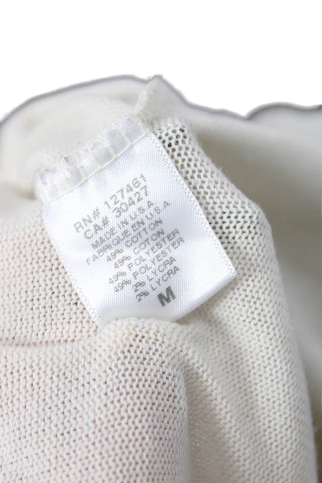 Wildfox, Womens Pullover Sweatshirt Beige Graphic Round Neck Long Sleeve Size M - Image 4 of 4