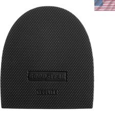 mens Neolite Rubber Heels, Repair Top Lifts- 1 / 4 inch Thick 1pair Shoes, Bl...