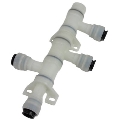 3 fach JOHN GUEST Wasserverteiler Verteilerblock 360° verst. Wohnmobil Wohnwagen