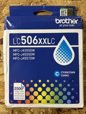Brother Genuine LC506XXLC Super High Yield Cyan Ink Cartridge