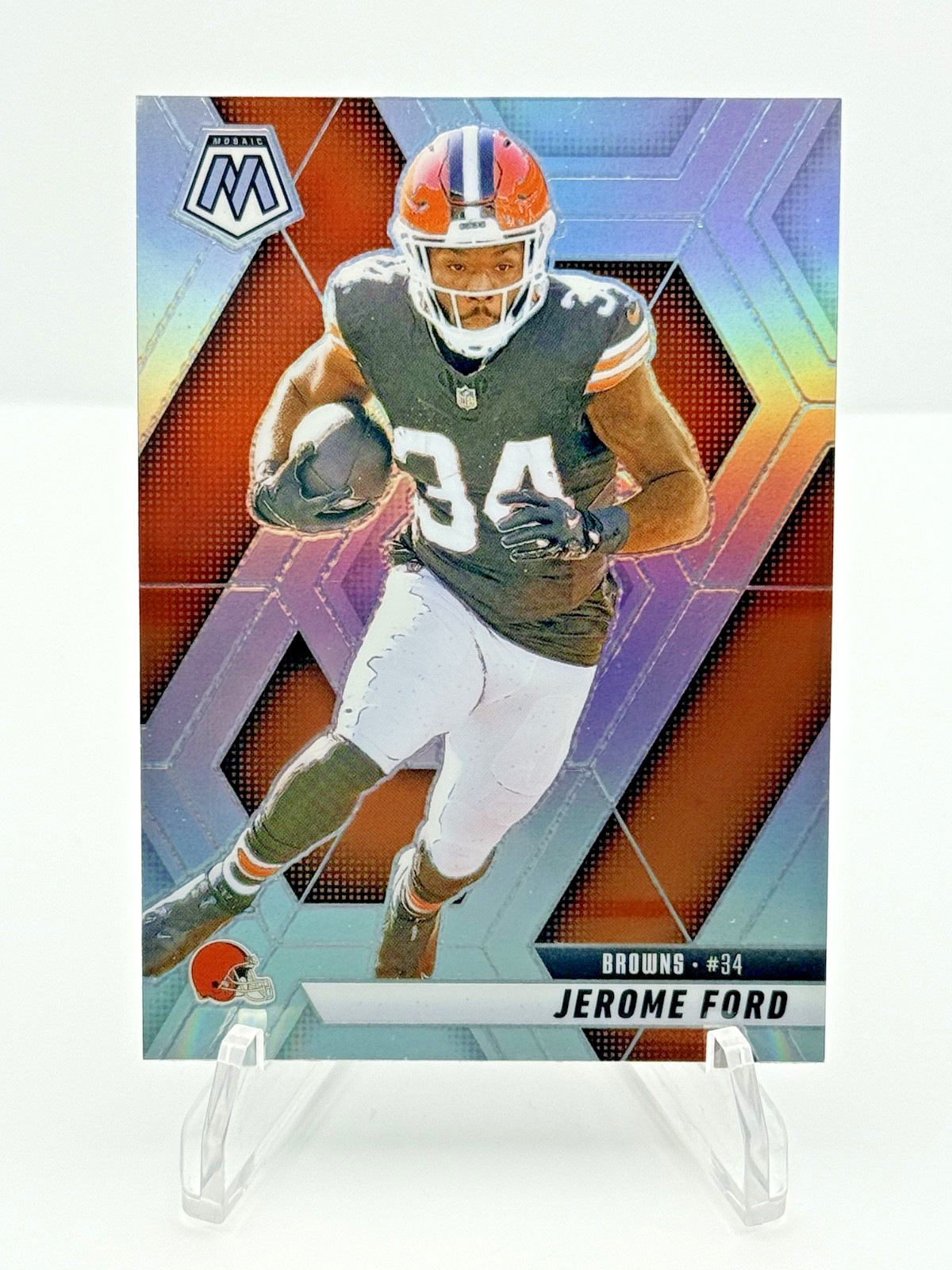 2025 Panini Mosaic - Jerome Ford Silver Prizm #4