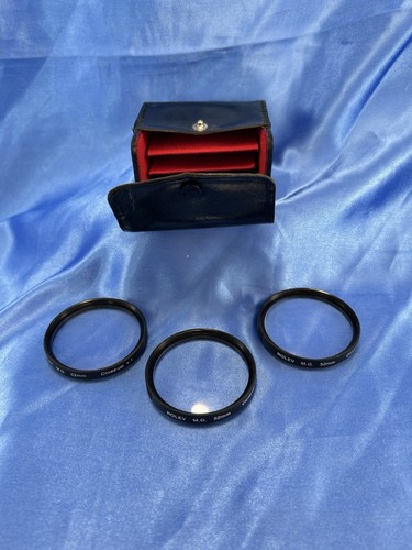 52mm Close Up Camera Lens Filter Set- +1, +2,+4 W/Case ROLEV M.G. MAGI-GLASS SET - Picture 2 of 3