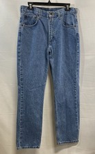 Carhartt Men's B18-STW Traditional Fit Jeans Blue Stonewash Sz 34x30