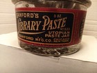 vtg. Sanford's Library Paste 8 0z jar full  — photo 7