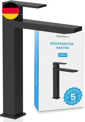 Bächlein Badarmatur Imatra Hoch [Kantig]   Extra Hohe Armatur Mit 215Mm Auslaufh