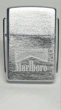 Marlboro Zippo Lighter 2005 Made in USA Collectible Used