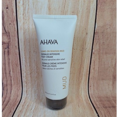 Ahava Dead Sea Mud Dermud Intensive Foot Cream  3.4 oz