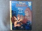 Golden Books Disney's Tarzan Always in my Heart easy peel stickers coloring book