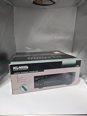 KLH R3000 Stereo Home Stereo Reciever Integrated Amplifier Power New Sealed