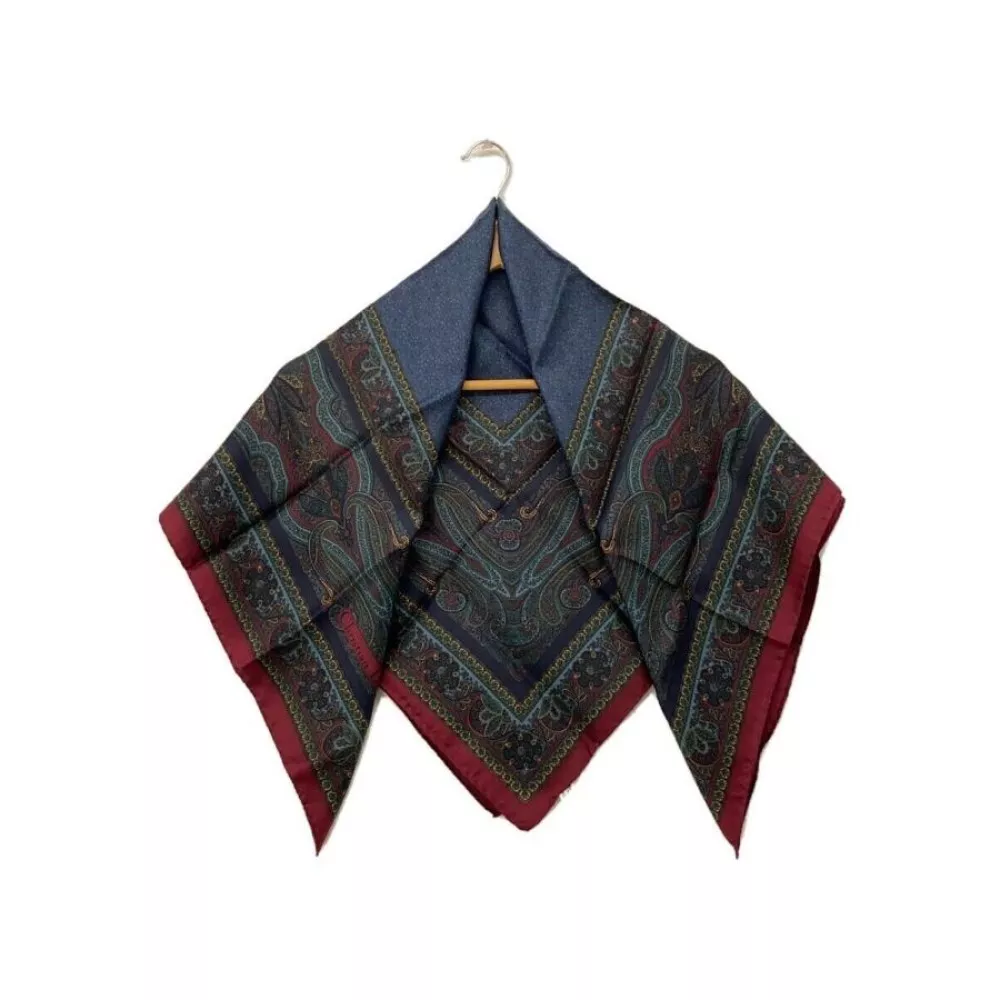 Christian Dior foulard carré soie 34x33 pouces soie multicolore 04885a