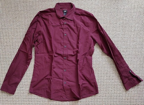 Kleiderpake 6 x Herren Klassisch Hemden Gr. L+1 Jeanshemd + 1 Strickjacke Gr. L - Bild 7 von 9