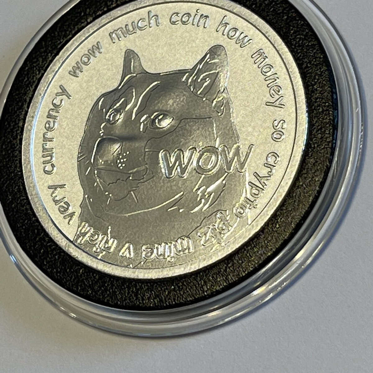 Dogecoin Doge Crypto Currency To Moon 1 Troy Oz .999 Fine Silver Round Coin  999 | eBay