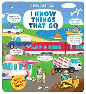 I Know Things That Go: Lift-the-flap - Board book, by Clever Publishing - Good