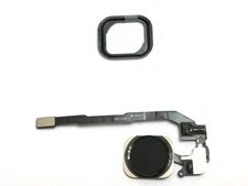 Replacement Home Button Key Flex Ribbon Cable + Seal for iPhone 5S (Black) US !!