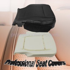 Fits Ford F250 F350 2017-2022 Driver Bottom Seat Cover Black Foam Cushion Fits Ford F250 F350 2017-2022 Driver Bottom Seat Cover Black Foam Cushion
