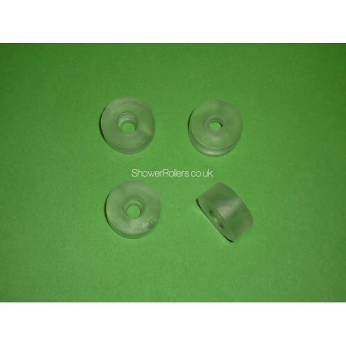 SHOWERROLLERS.CO.UK Shower Door Bump Stop Rollers, Wheels, Runners. 4 x SR01