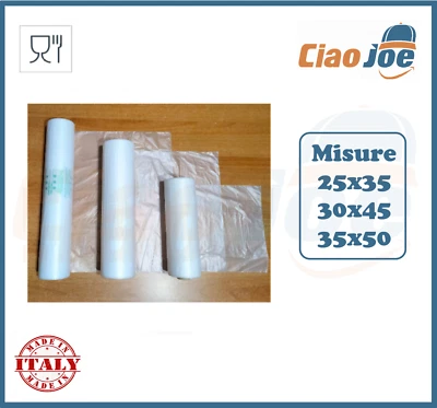 Shopper Buste Monouso Hd Rotolo Ortofrutta Monouso Macelleria 25X35 30X45 35X50