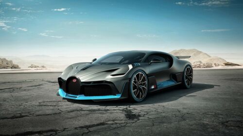 Iconique Arts Supercar-Bugatti Divo feuilleté Affiche 24x36 - Photo 1 sur 1