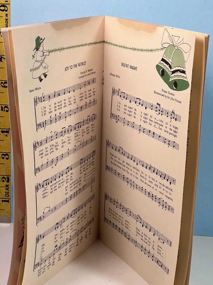 1952 Christmas Carols For All Song Book Richfield Dealer - Image 3 of 4