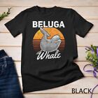 Ocean Mammal Sea Creature Ocean Animal Retro Beluga Whale Unisex T-shirt