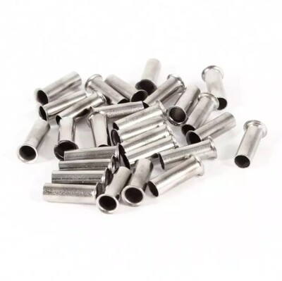 Uninsulated Wire End Sleeves 0.5 - 50mm2 Wire End Sleeve Crimp Connector Cable Shoes