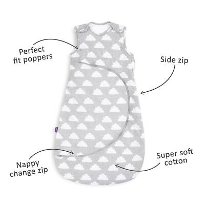 SnuzPouch Sleeping Bag tog Cloud Nine (0-6 Months) UK