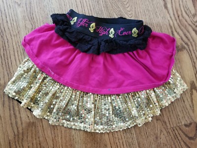 Jupe à Paillettes (tutu) Ever After High - Taille S (6/6x), Multi-couleurs, Occasion Très Bon état