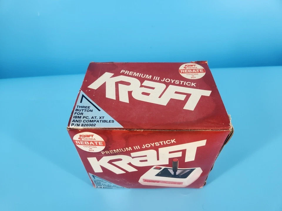 Vintage Kraft Premium III Joystick - Rare - Image 2 of 4