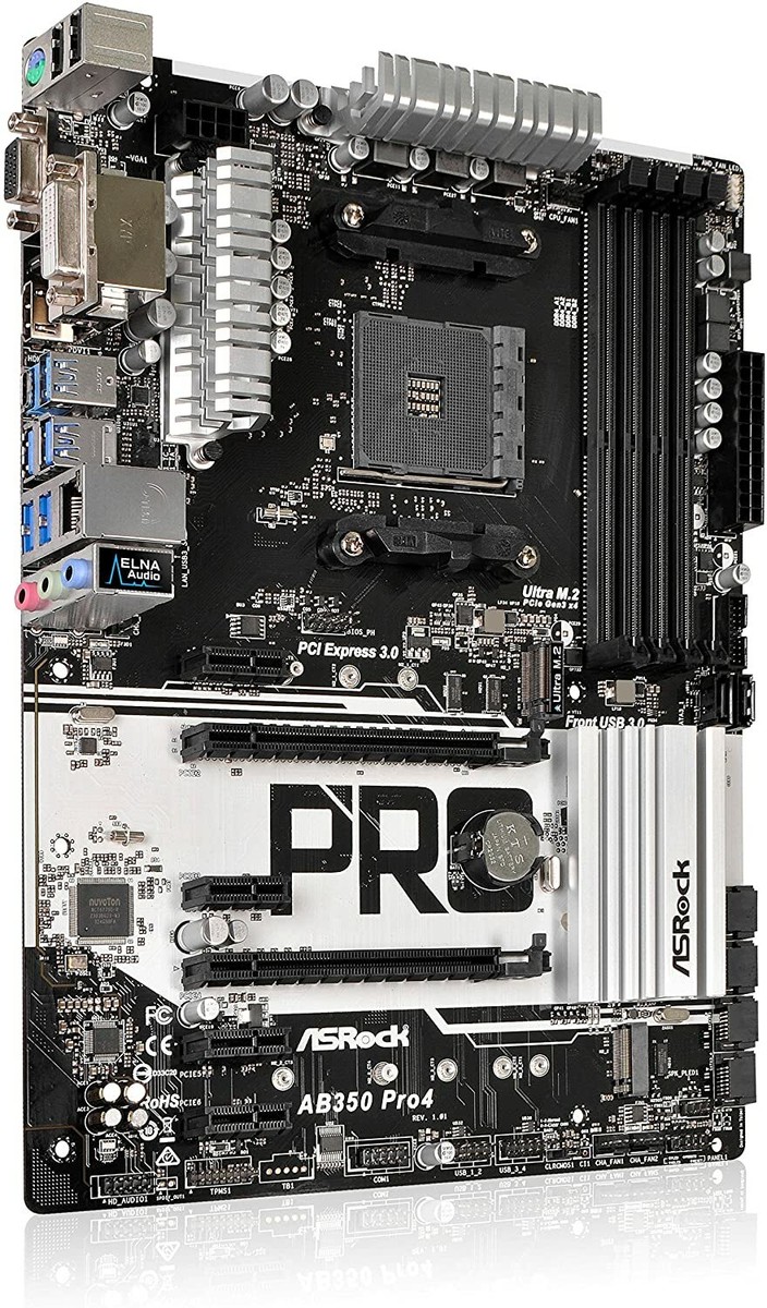 FOR ASRock AB350 PRO4 Motherboard Supports Ruilong 1/2/3