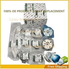 Water Pump Timing Chain Kit Camshaft Sprocket Tool For Jaguar F-Pace XF XE 2.0L