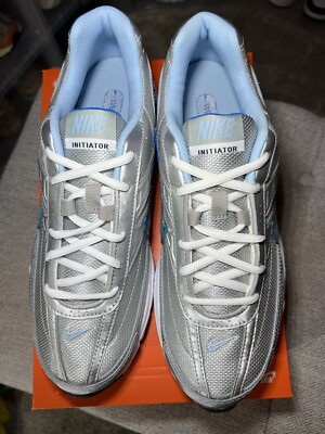 nike initiator metallic silver ice blue